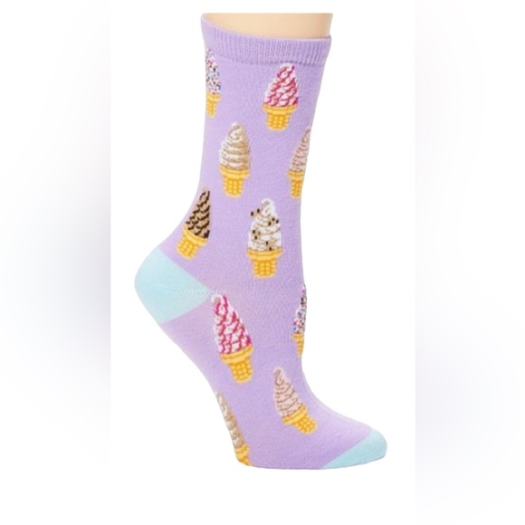 NWOT Ice Cream cone 🍦 socks - Picture 1 of 4